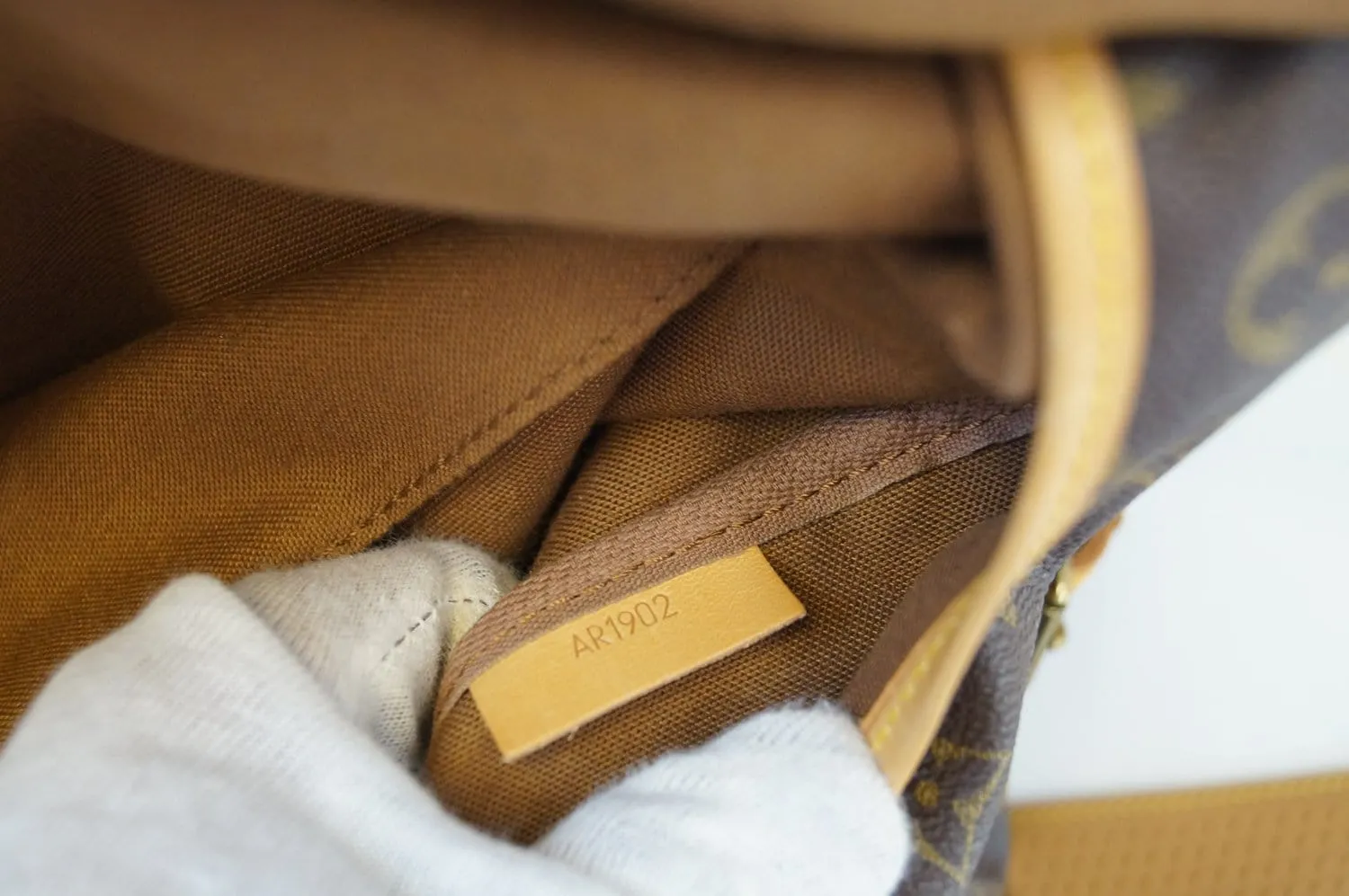 LOUIS VUITTON Monogram Saumur 35 Shoulder Bag