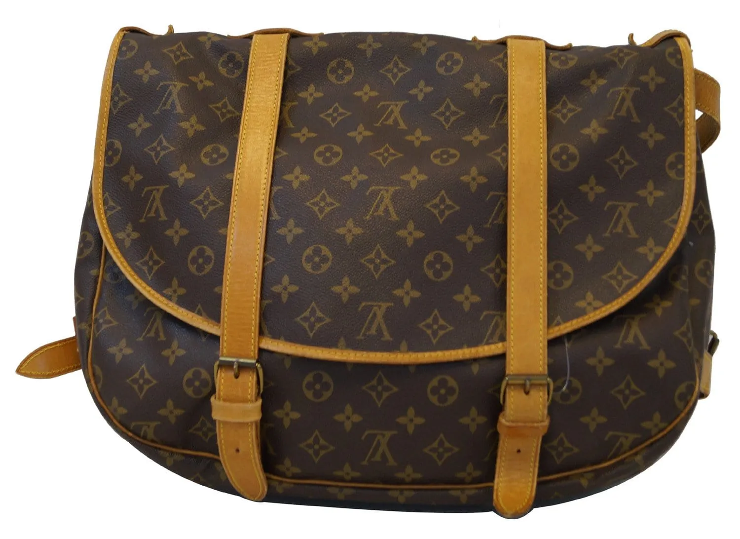 LOUIS VUITTON Monogram Saumur 43 Shoulder Bag