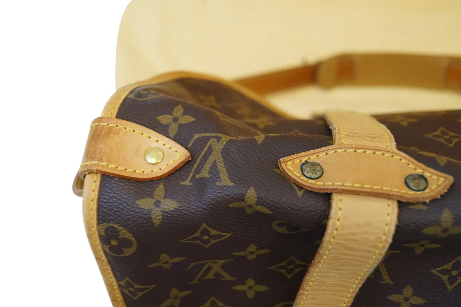 LOUIS VUITTON Monogram Saumur 43 Shoulder Bag