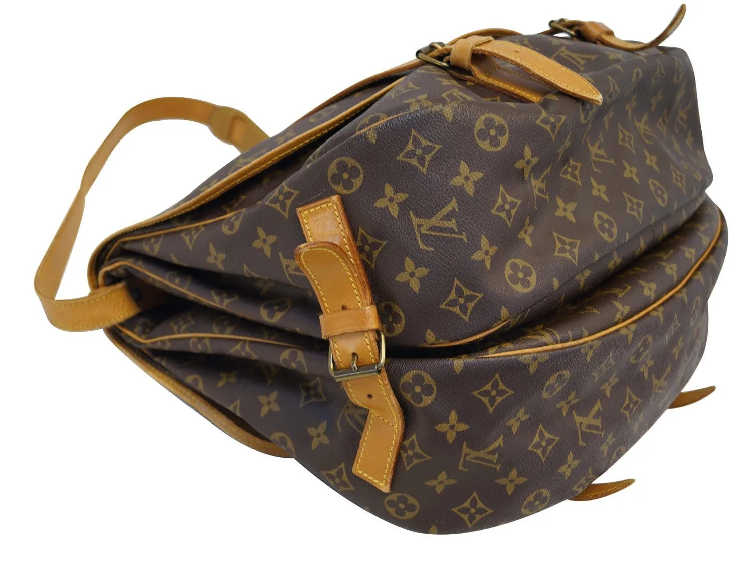 LOUIS VUITTON Monogram Saumur 43 Shoulder Bag