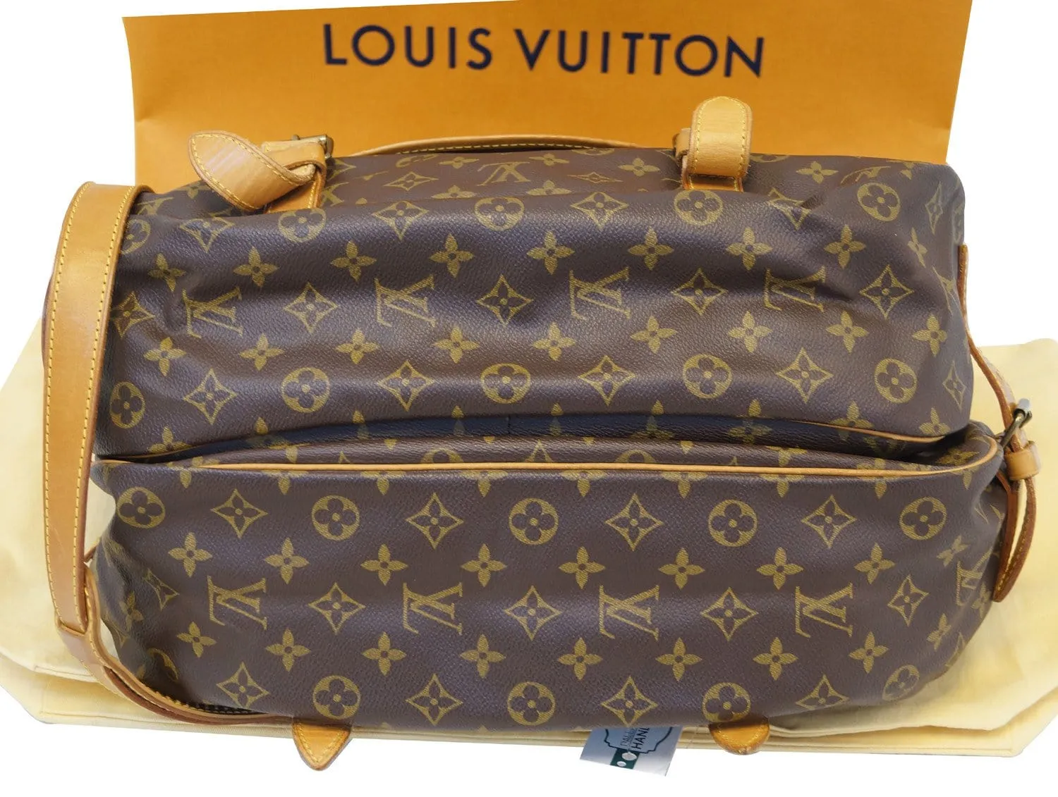 LOUIS VUITTON Monogram Saumur 43 Shoulder Bag