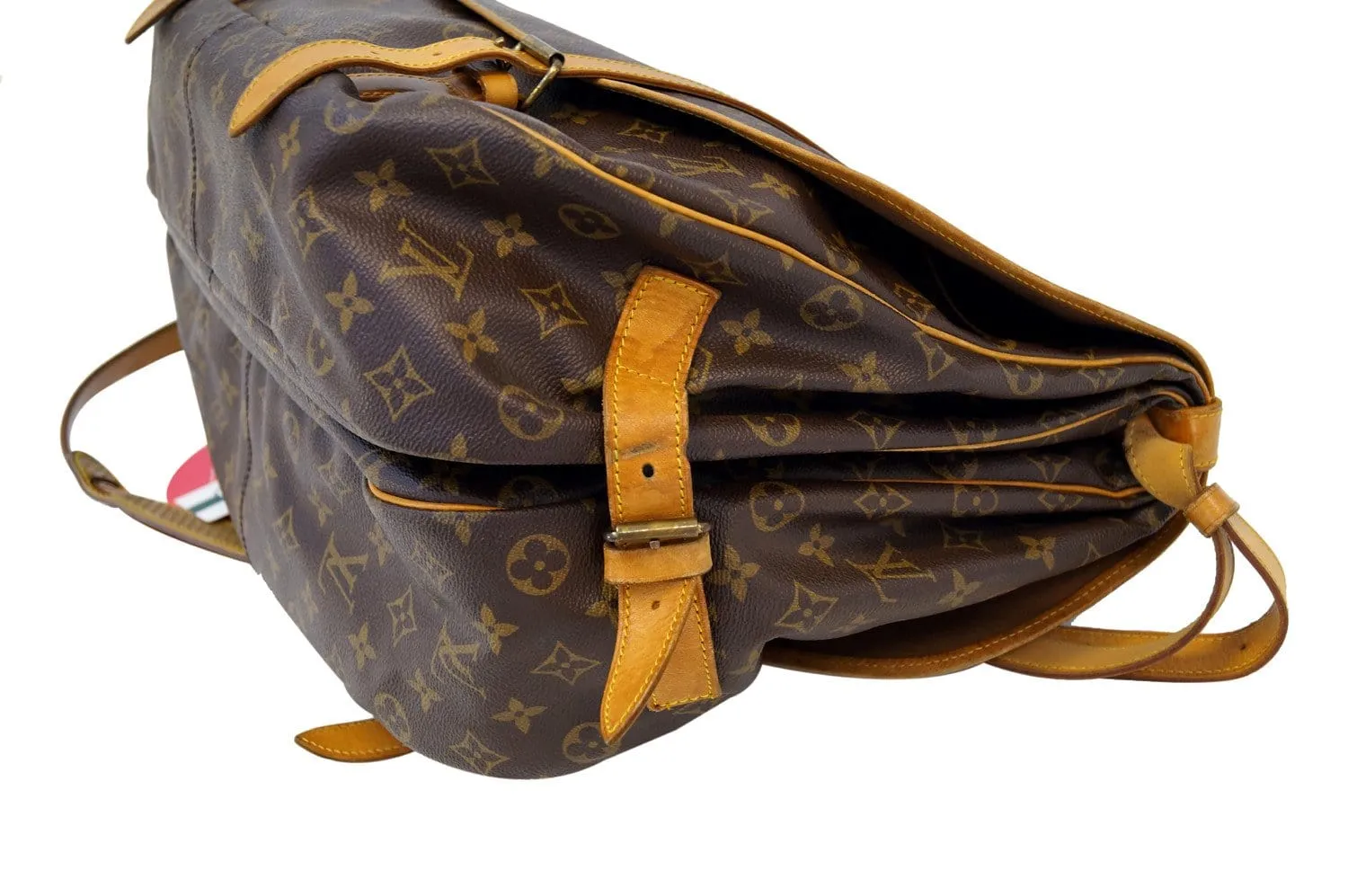 LOUIS VUITTON Monogram Saumur 43 XL Large Shoulder Bag