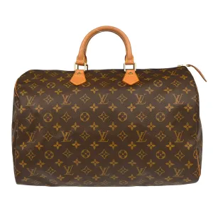 Louis Vuitton Monogram Speedy 40 Duffle Handbag M41522 SP1927 XX29217