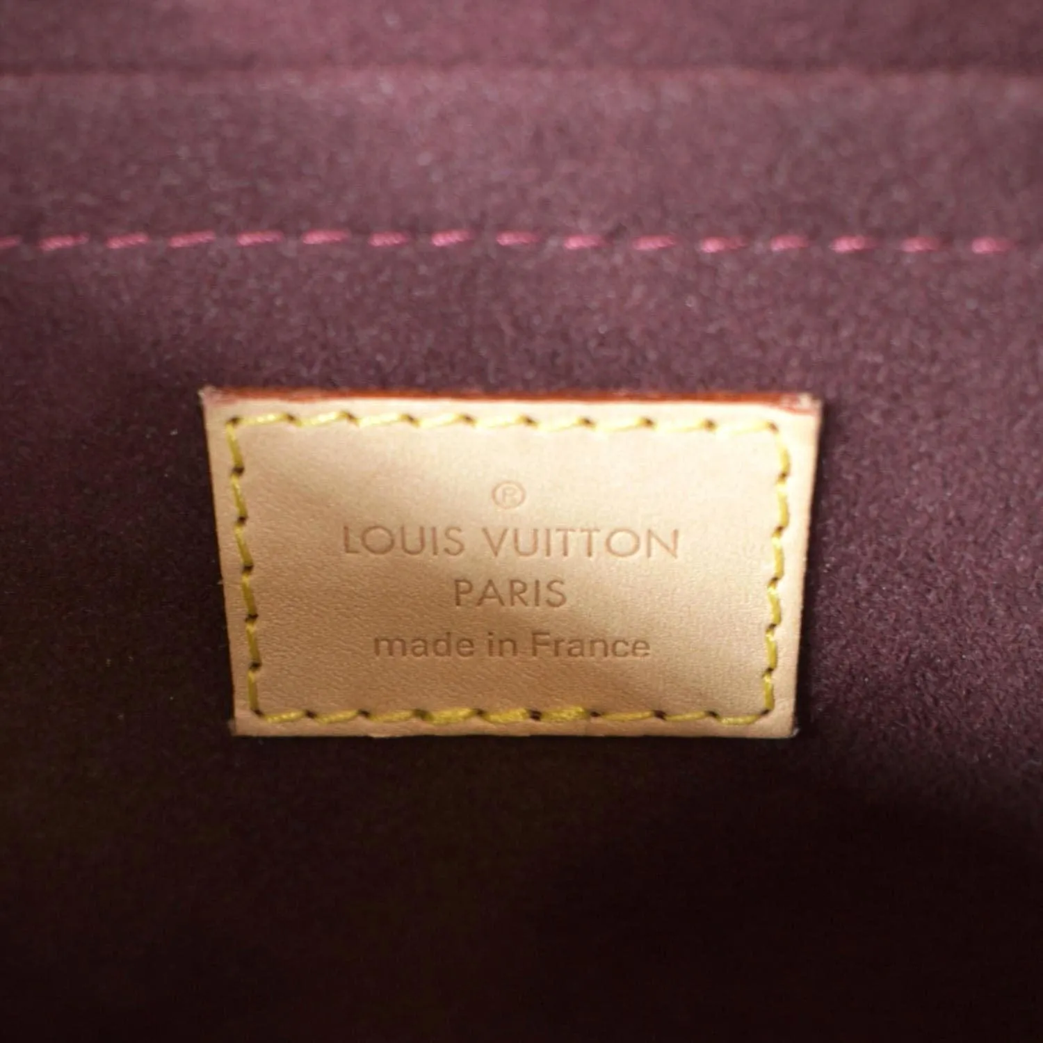 LOUIS VUITTON Montsouris PM Monogram Canvas Backpack Brown