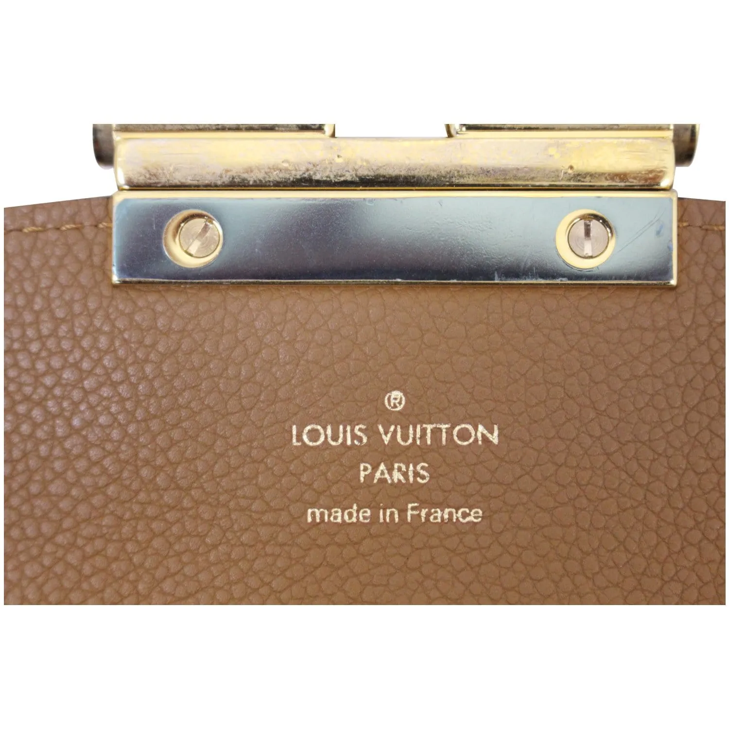 LOUIS VUITTON Olympe Camel Monogram Canvas Satchel Shoulder Bag