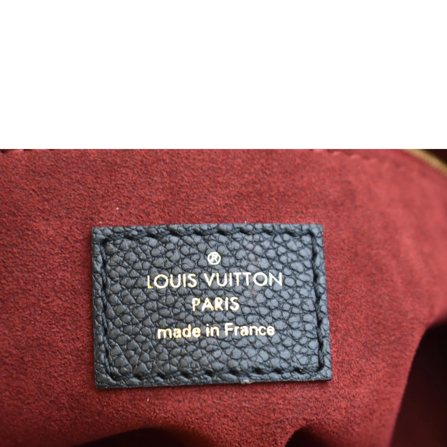 LOUIS VUITTON Onthego PM Bicolor Monogram Empreinte Shoulder Bag Black