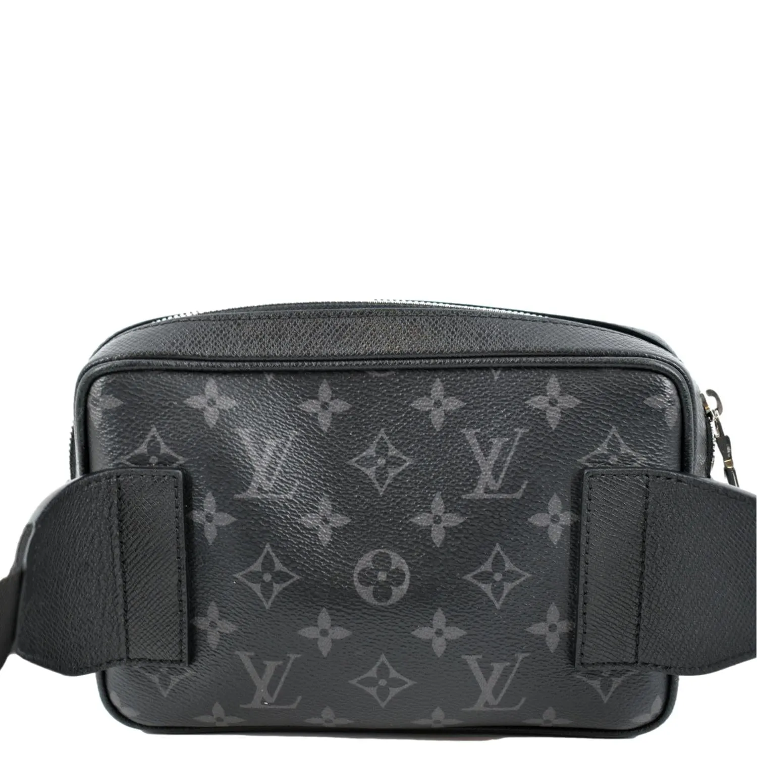 LOUIS VUITTON Outdoor Messenger Monogram Eclipse Belt Bag Black