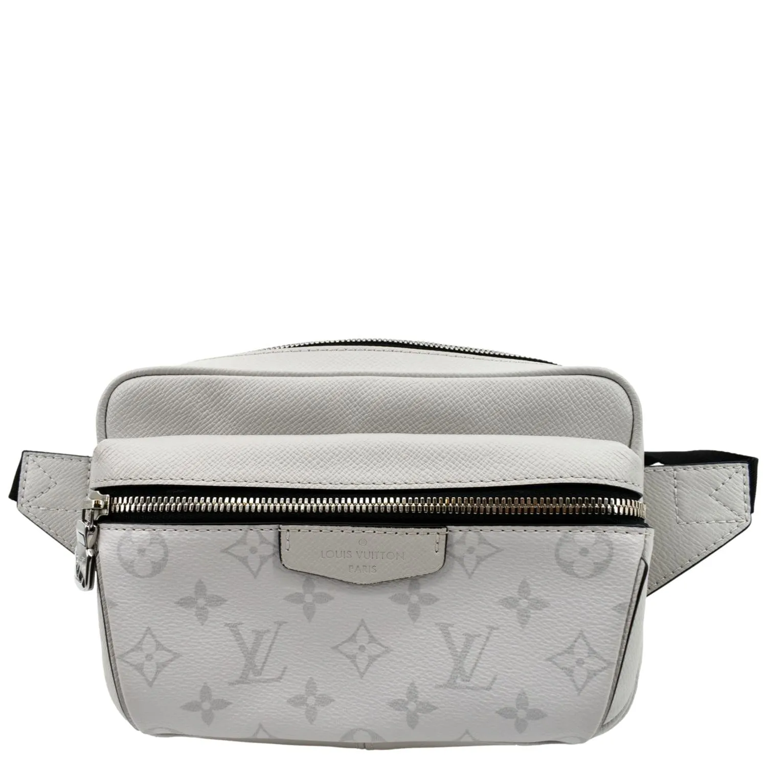 LOUIS VUITTON Outdoor Messenger Monogram Taiga Leather Belt Bag Antartica