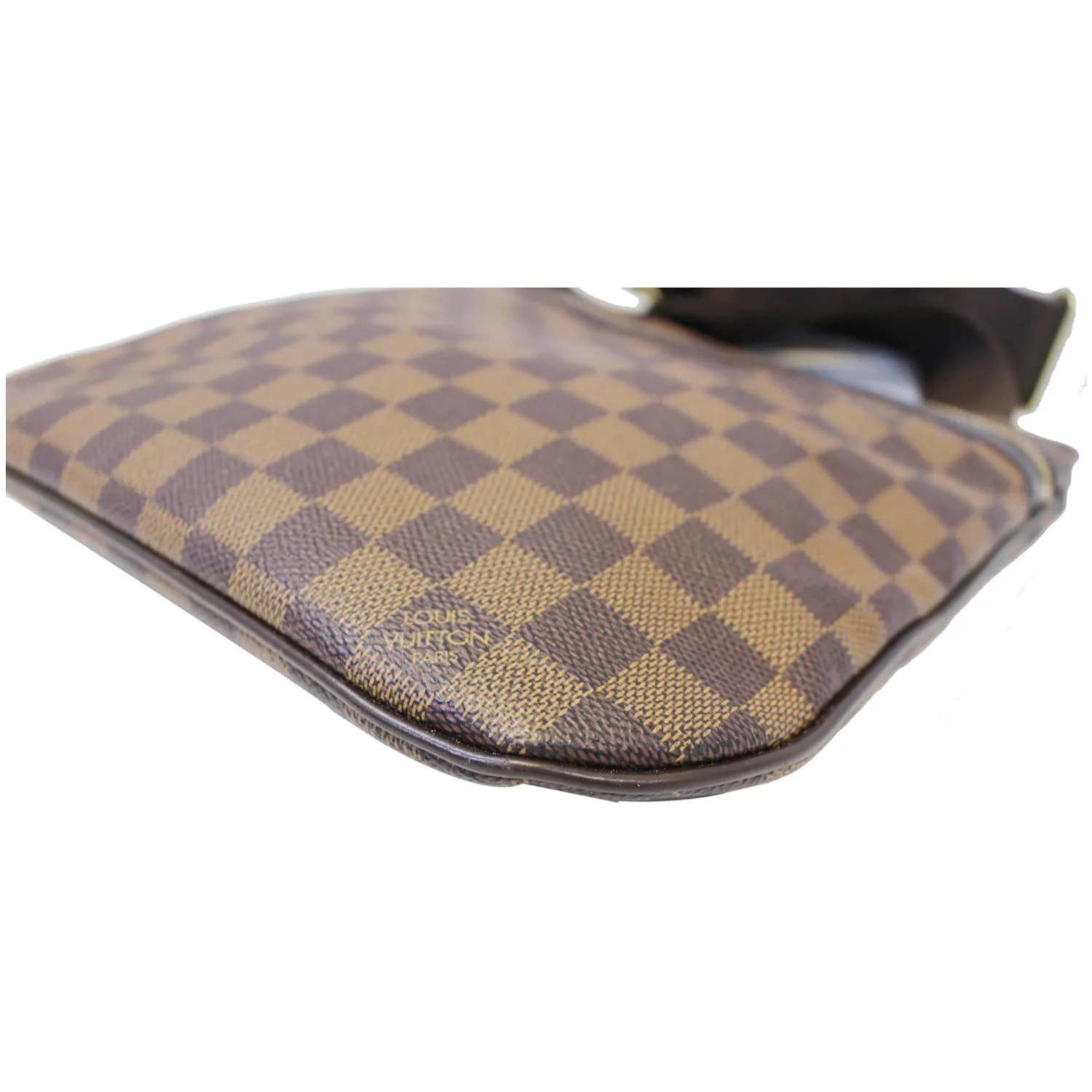 LOUIS VUITTON Pochette Bosphore Damier Ebene Crossbody Bag Brown