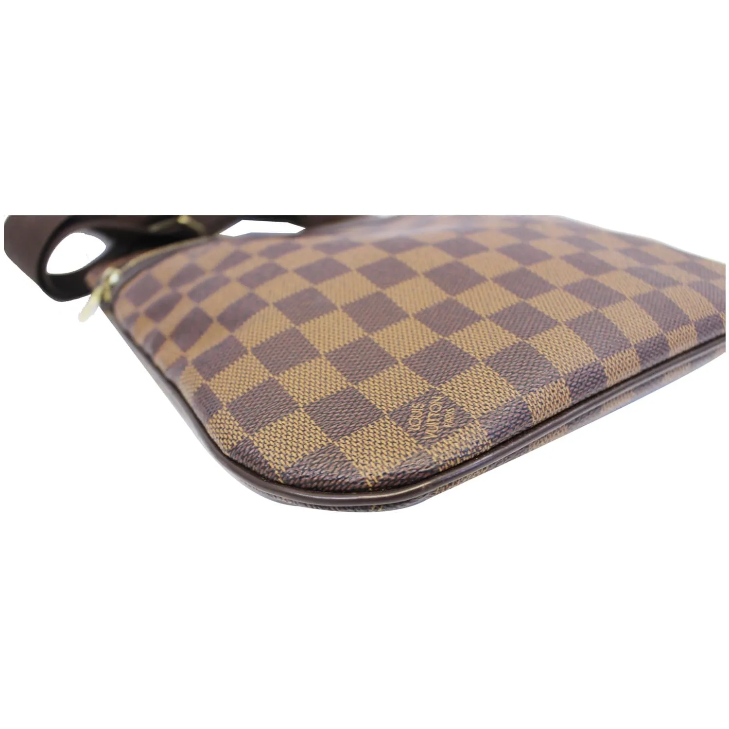 LOUIS VUITTON Pochette Bosphore Damier Ebene Crossbody Bag Brown