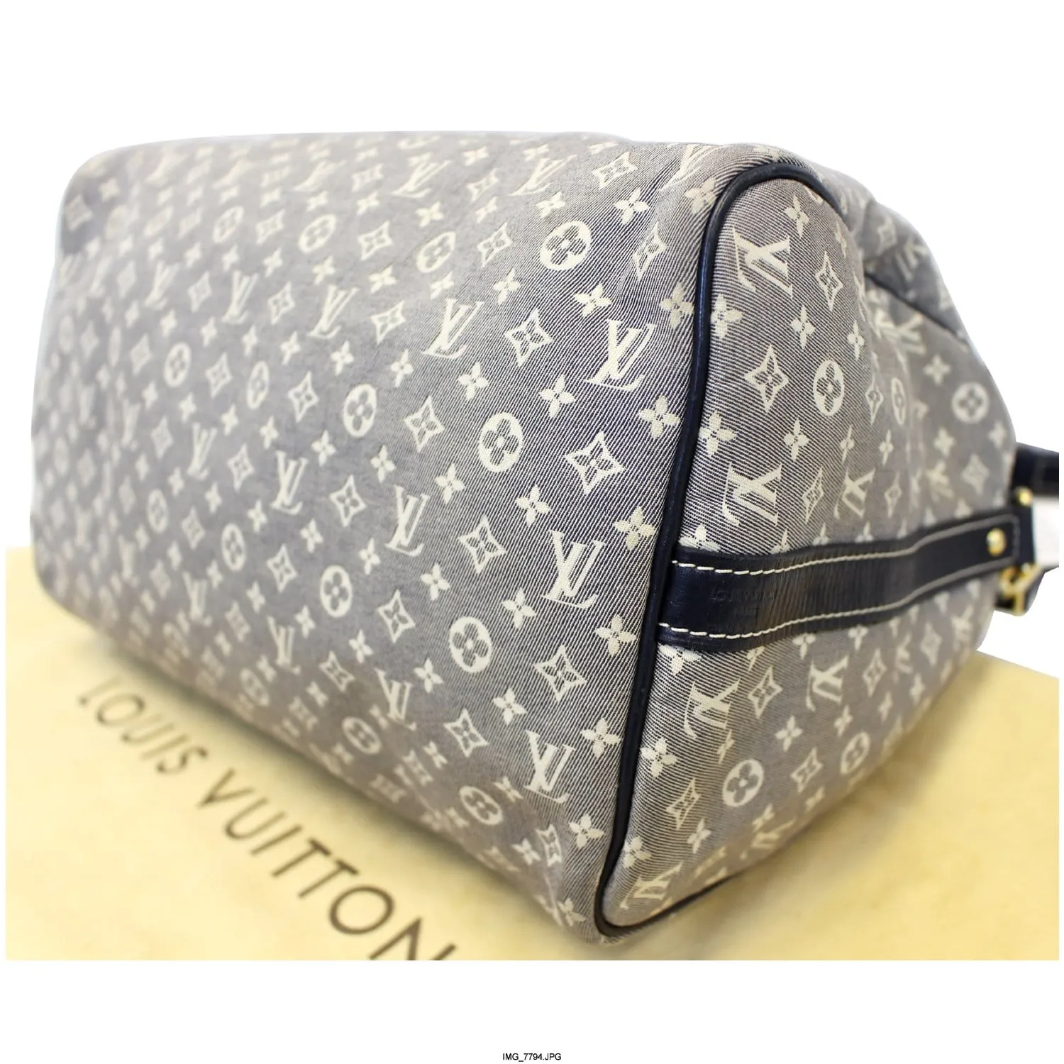 LOUIS VUITTON Speedy 30 Bandouliere Monogram Mini Lin Shoulder Bag