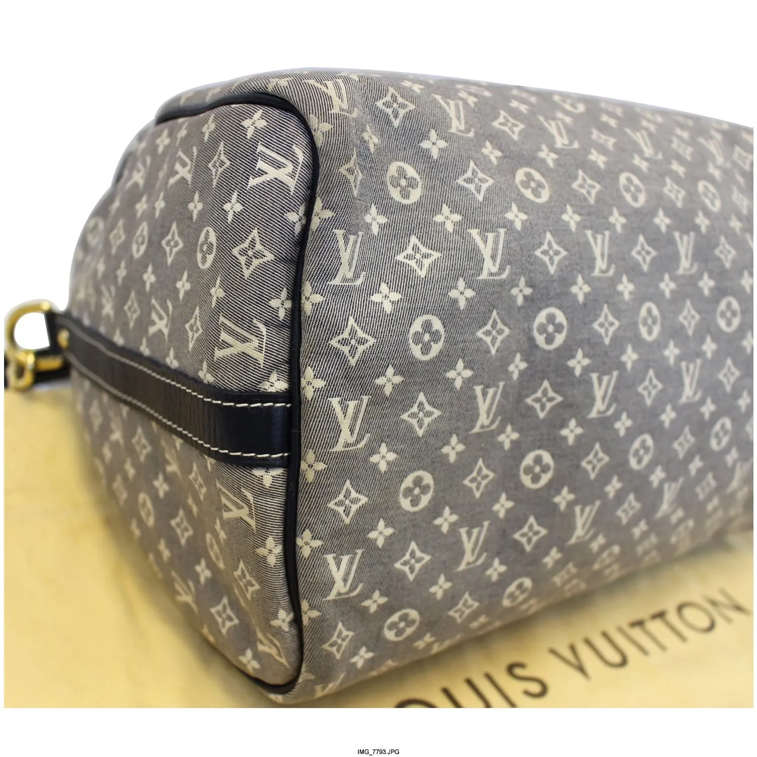LOUIS VUITTON Speedy 30 Bandouliere Monogram Mini Lin Shoulder Bag