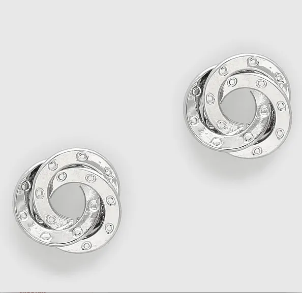 Love Knot Stud Earrings