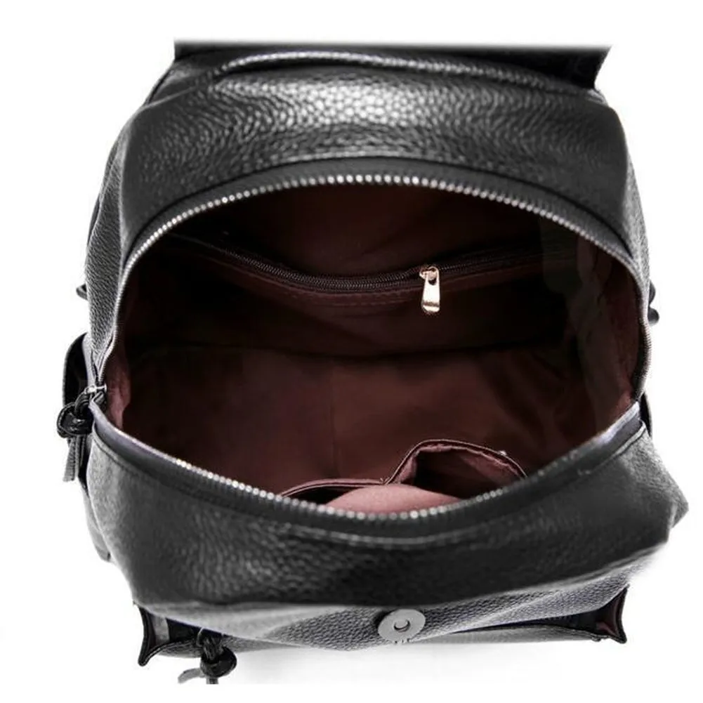 <bold>Casual Backpack <br>Vegan-Leather