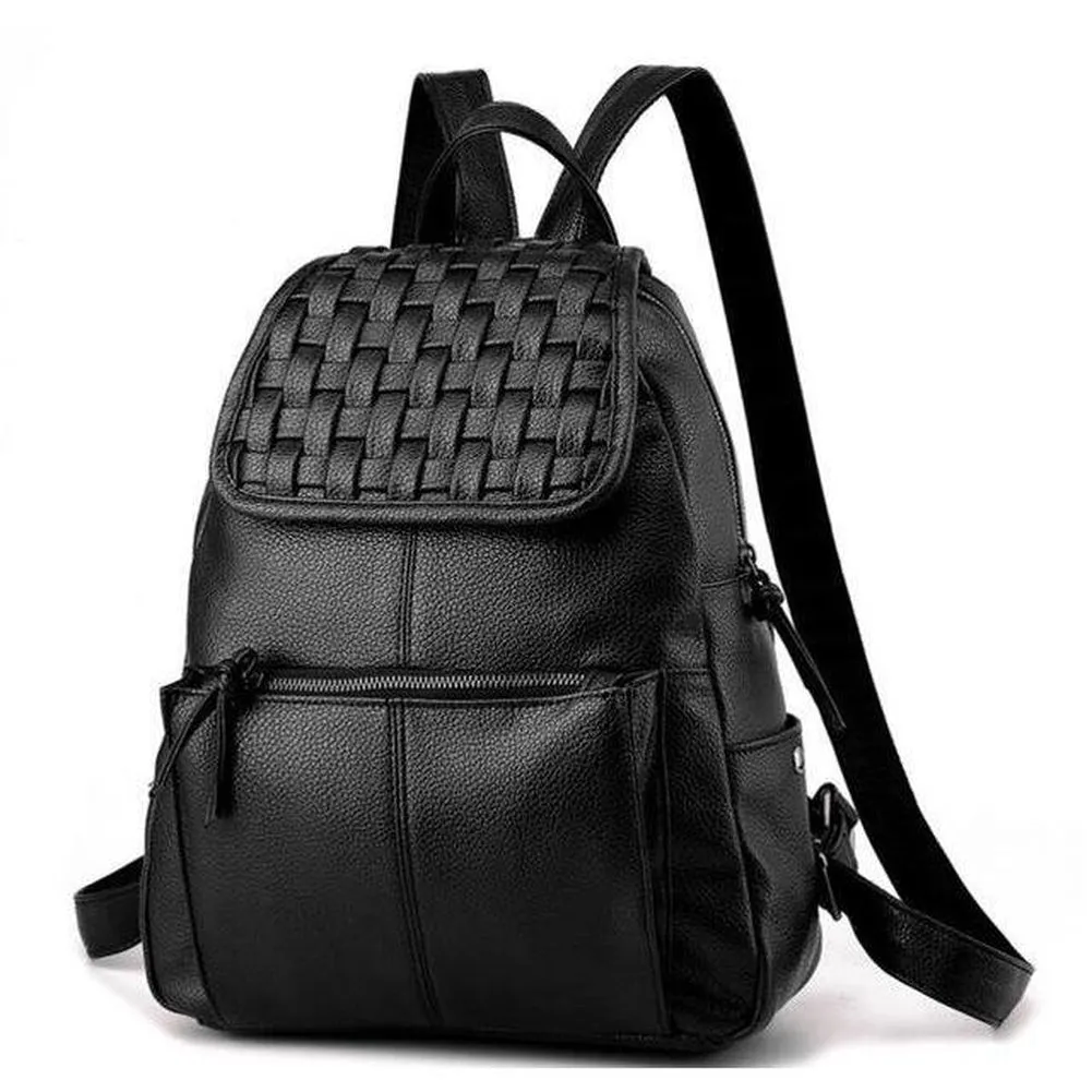 <bold>Casual Backpack <br>Vegan-Leather