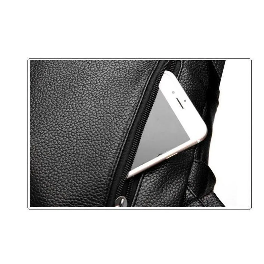 <bold>Casual Backpack <br>Vegan-Leather