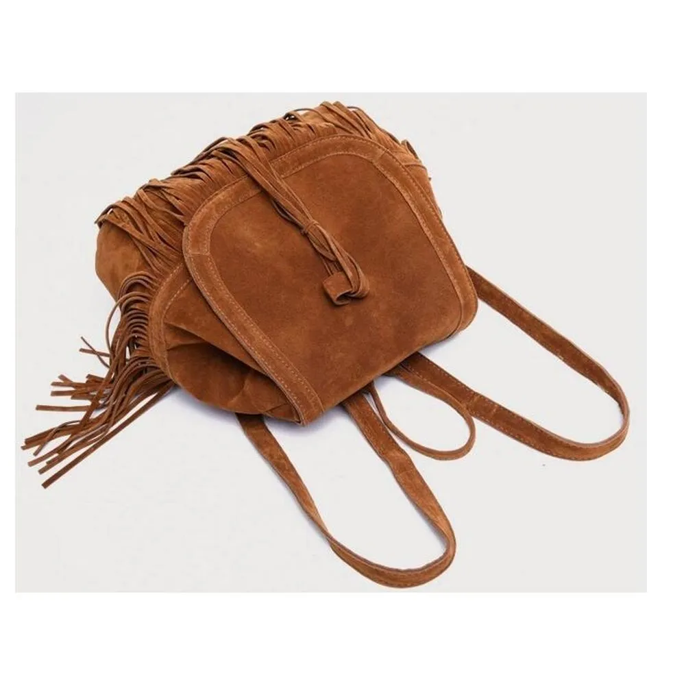 <bold>Fashion Backpack <br>Faux-Suede