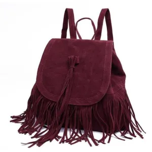 <bold>Fashion Backpack <br>Faux-Suede