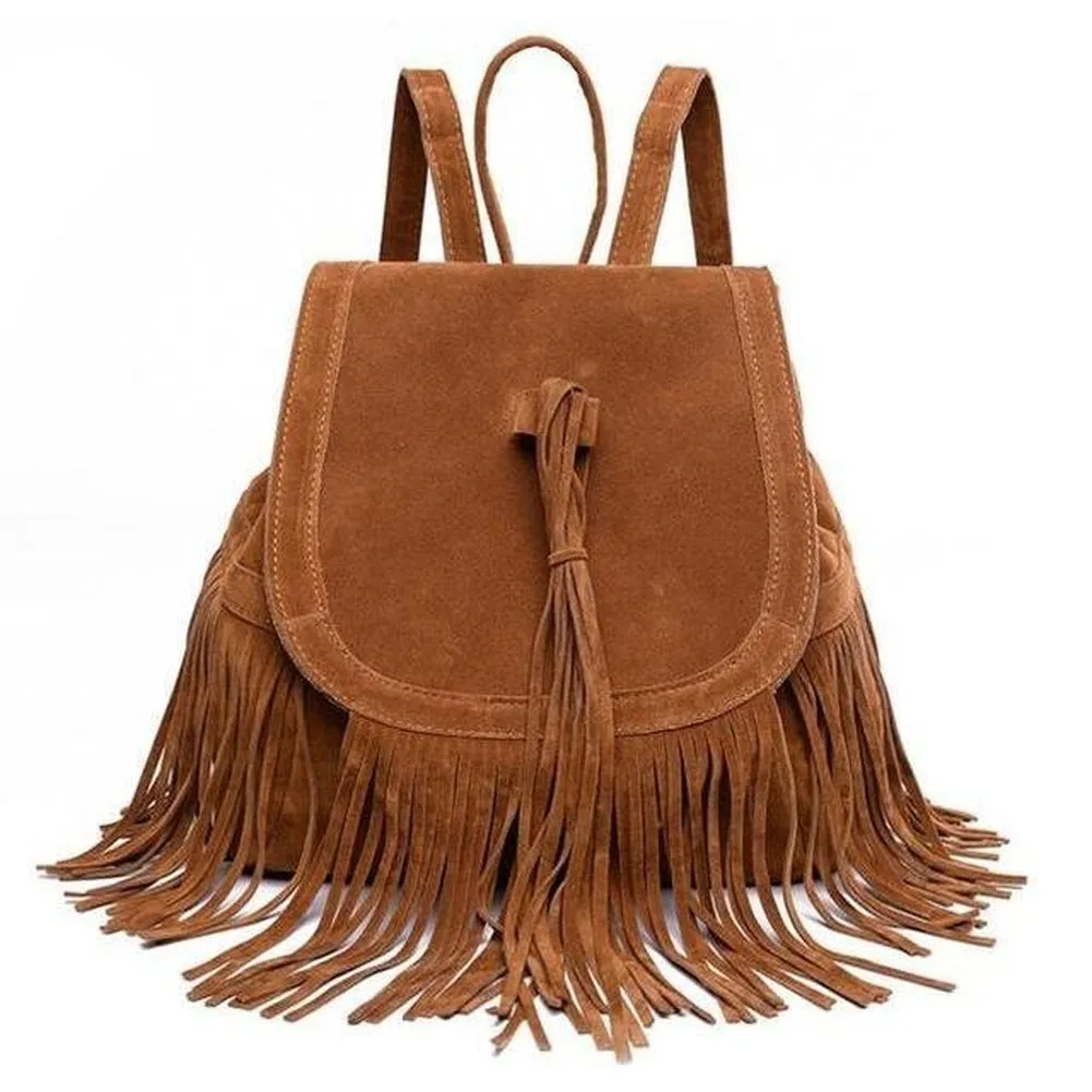 <bold>Fashion Backpack <br>Faux-Suede
