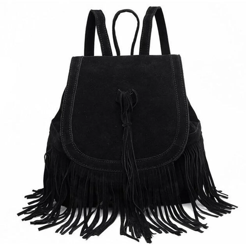 <bold>Fashion Backpack <br>Faux-Suede