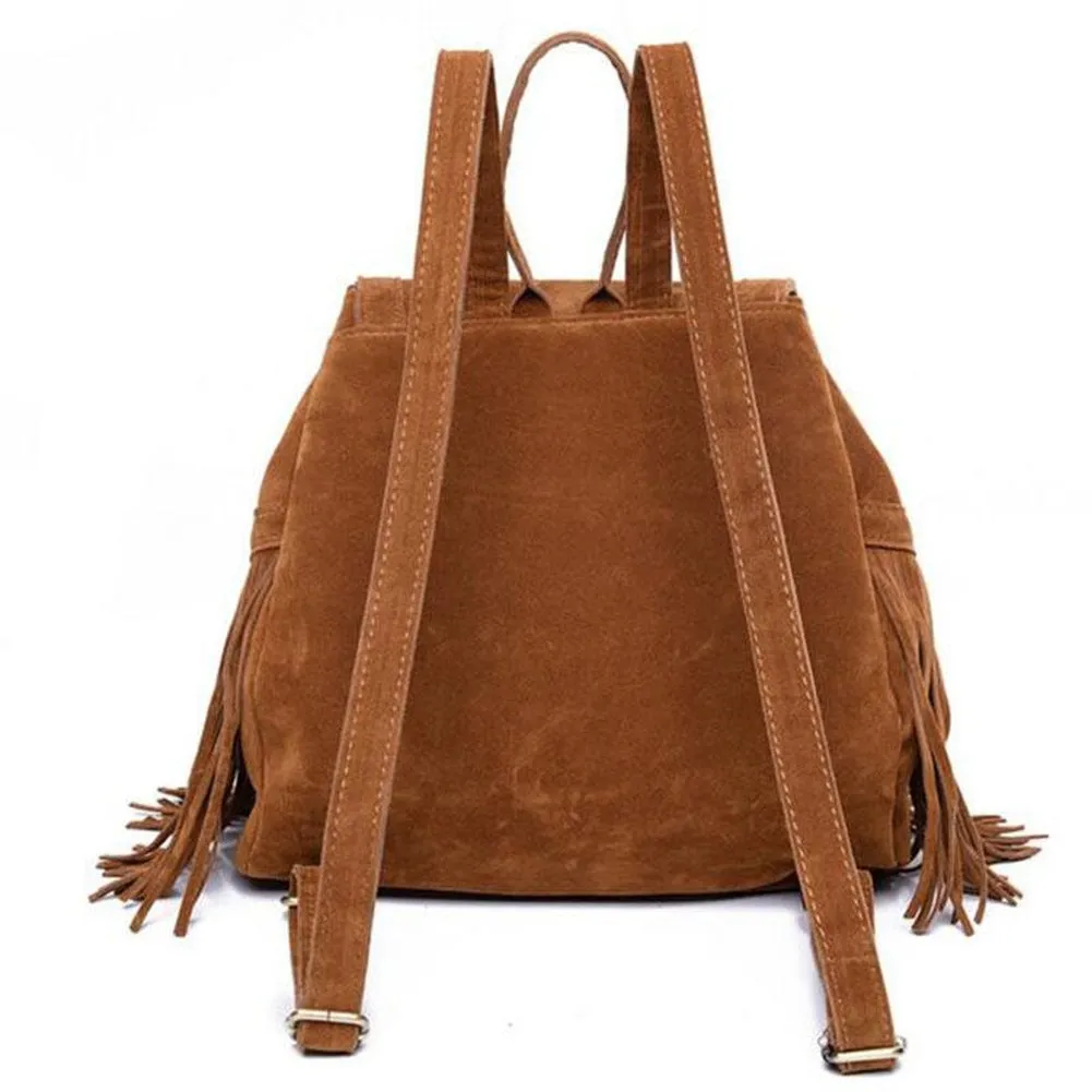 <bold>Fashion Backpack <br>Faux-Suede