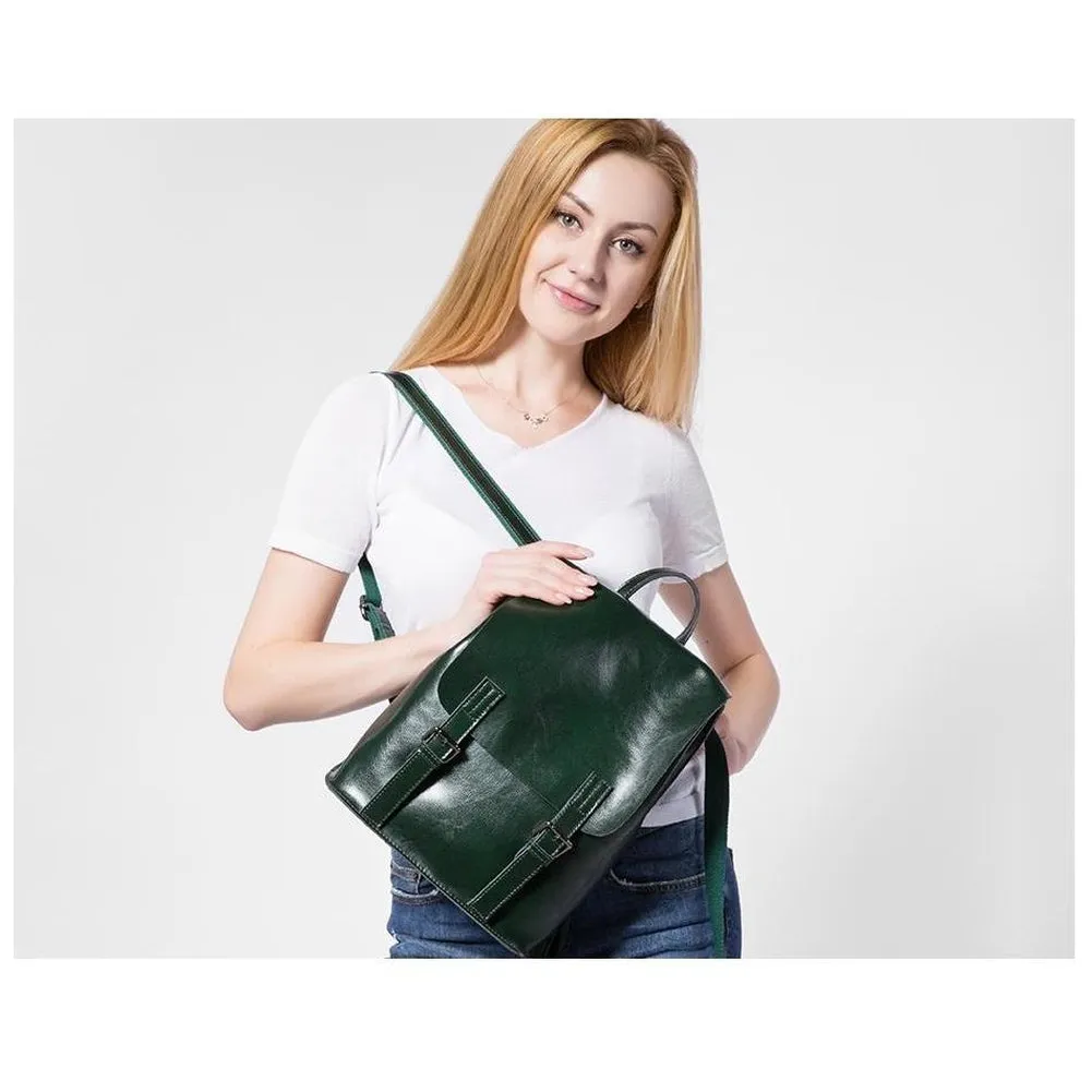 <bold>Fashion Backpack <br>Genuine-Leather