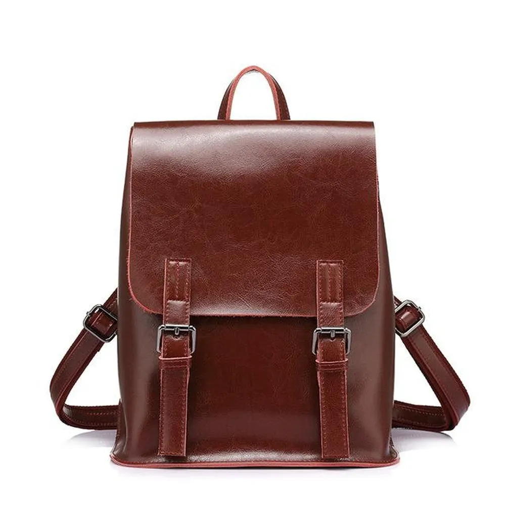 <bold>Fashion Backpack <br>Genuine-Leather