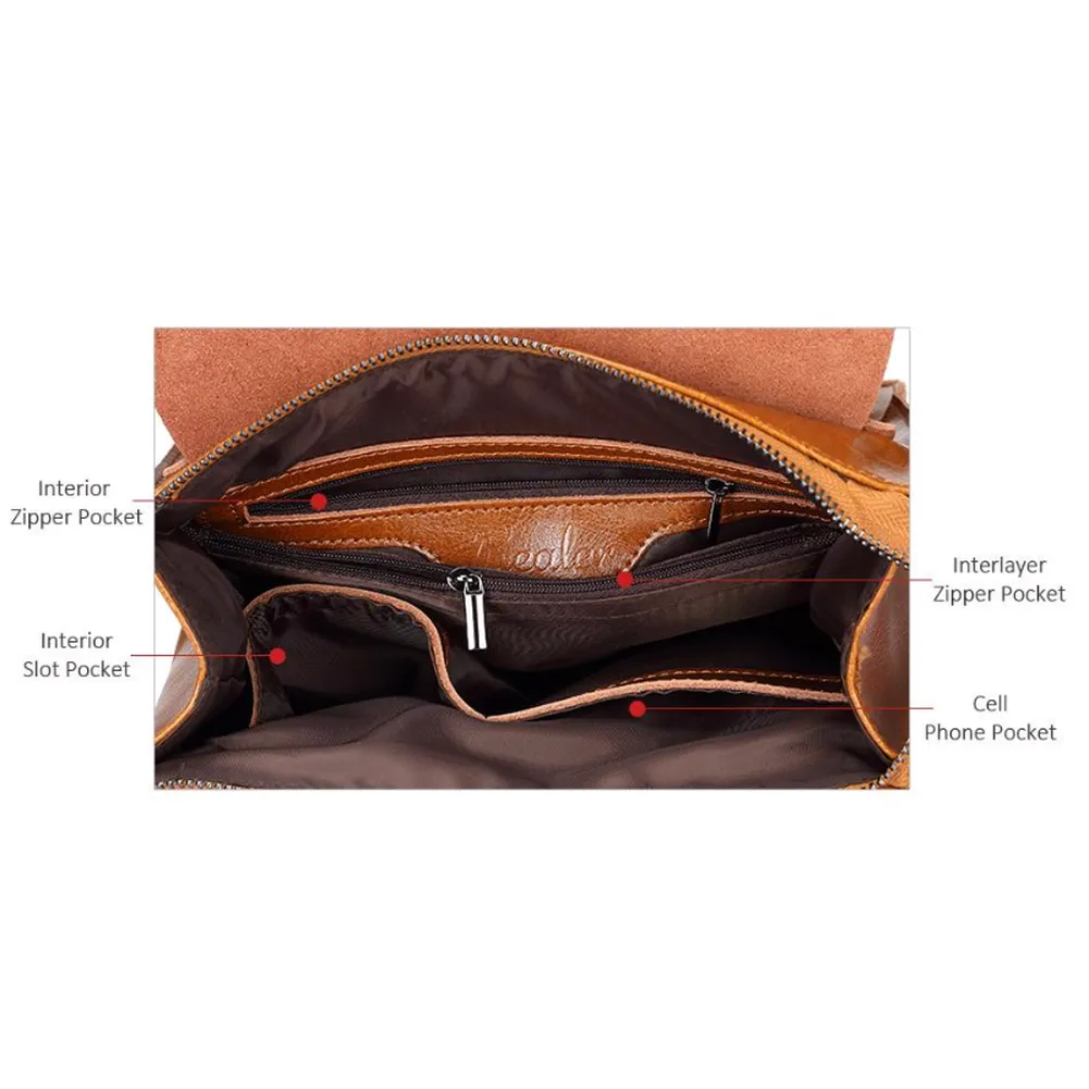 <bold>Fashion Backpack <br>Genuine-Leather