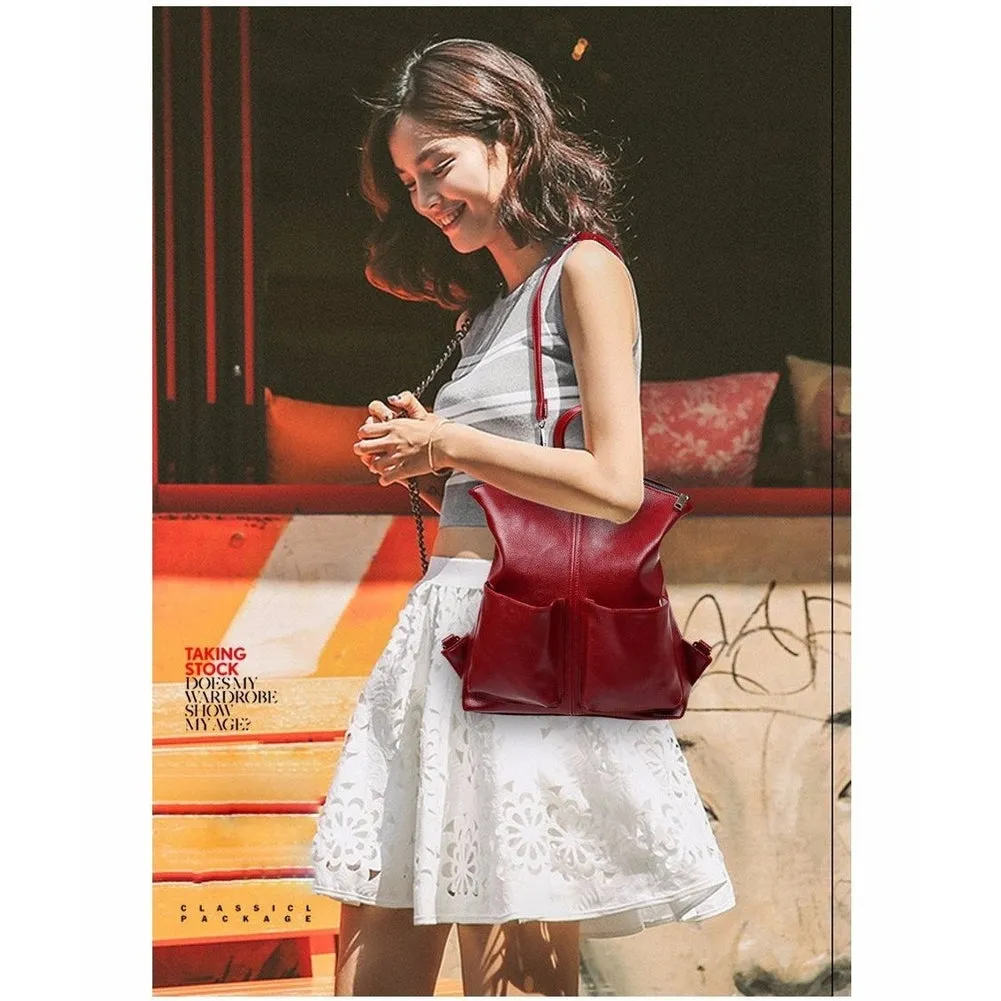 <bold>Fashion Backpack  <br>Vegan-Leather