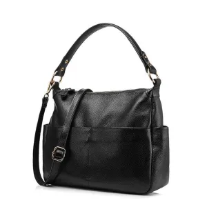<bold>Tote / Crossbody Bag <br>Genuine-Leather