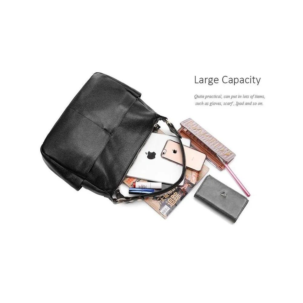 <bold>Tote / Crossbody Bag <br>Genuine-Leather