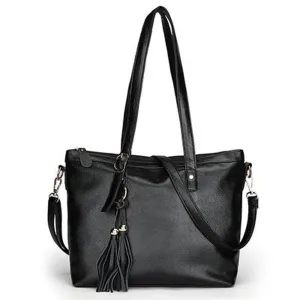 <bold>Tote / Crossbody Bag <br>Vegan-Leather