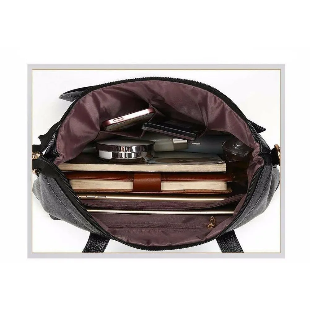 <bold>Tote / Crossbody Bag <br>Vegan-Leather