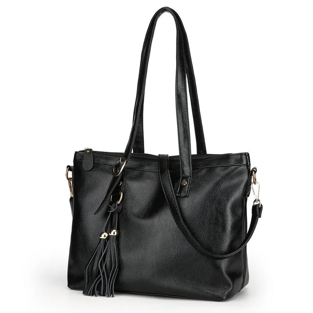 <bold>Tote / Crossbody Bag <br>Vegan-Leather