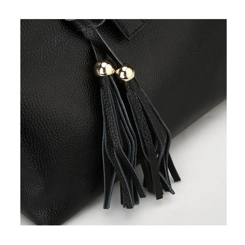 <bold>Tote / Crossbody Bag <br>Vegan-Leather