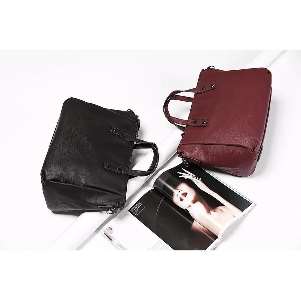 <bold>Tote / Shoulder Bag  <br>Vegan-Leather