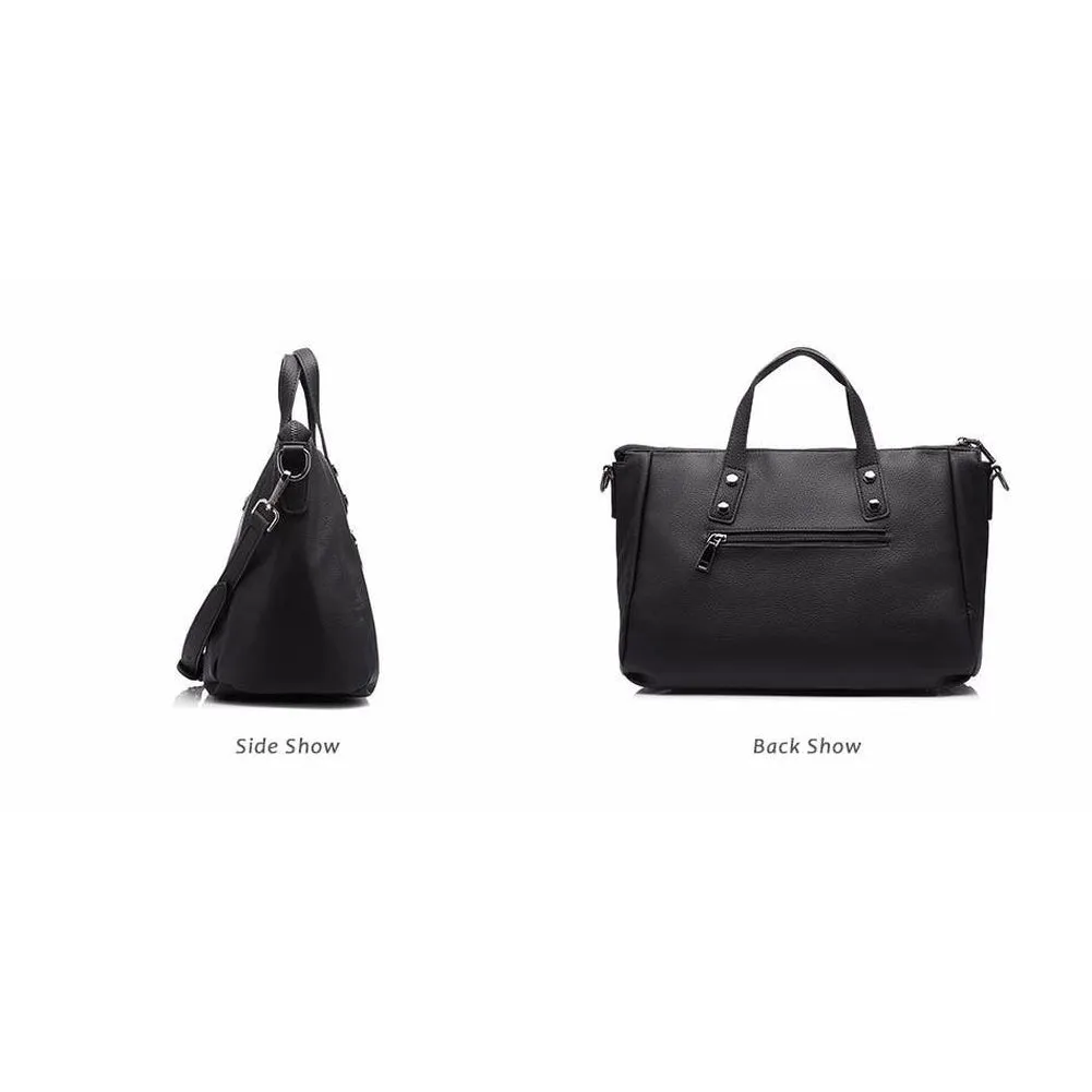 <bold>Tote / Shoulder Bag  <br>Vegan-Leather