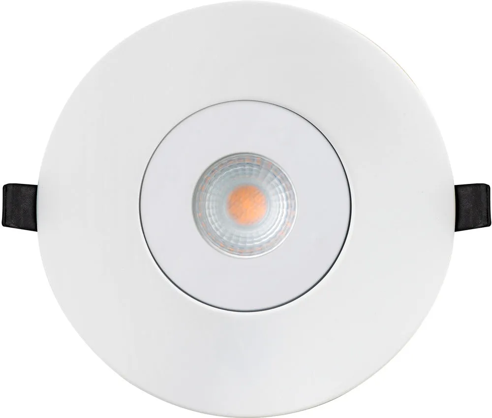 Luceco EFTBZAPWH FType Downlight Adapter Plate - Matt White