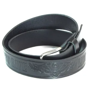 M259   1/2" Belt - Ride to Live/Wing