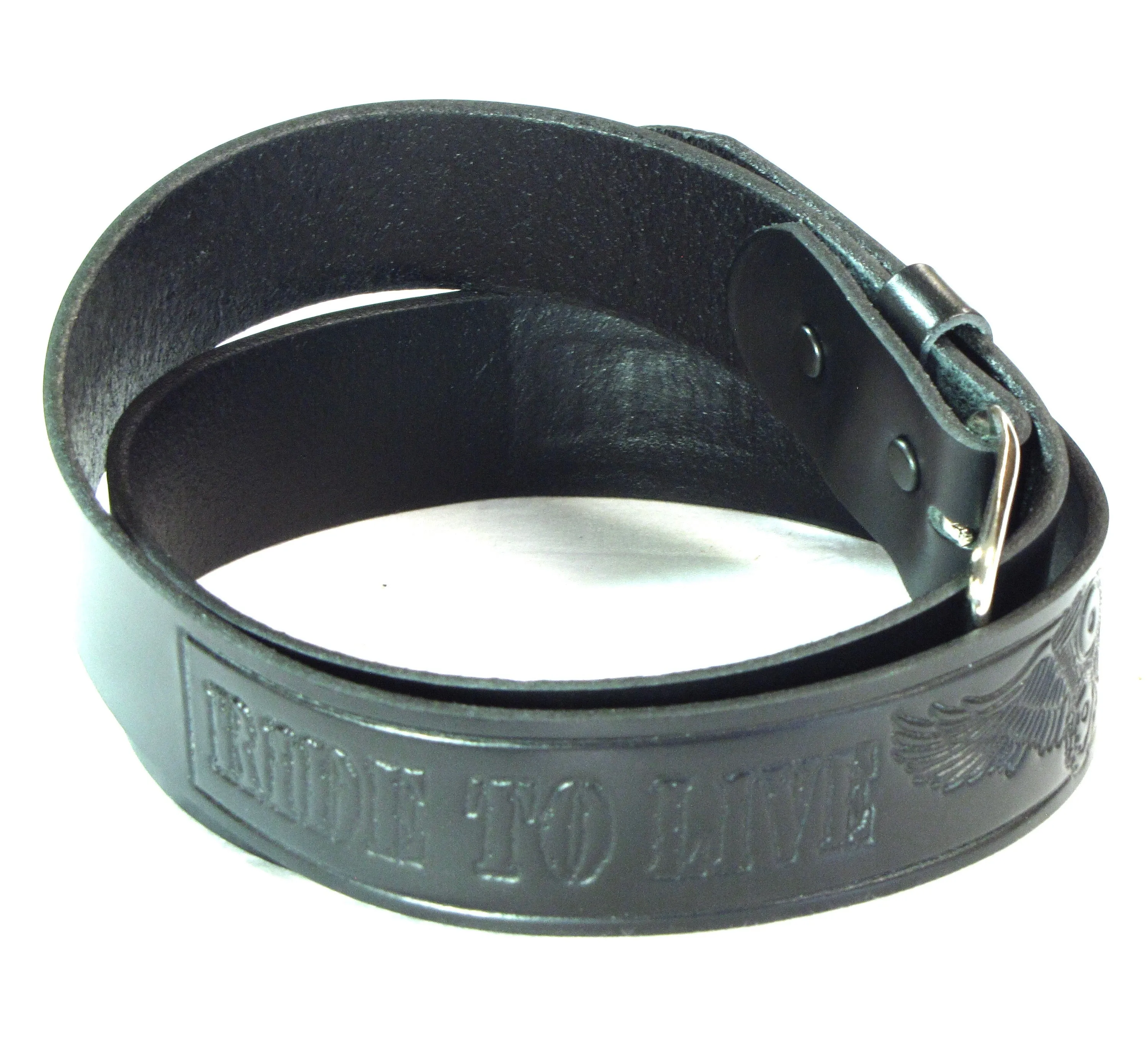 M259   1/2" Belt - Ride to Live/Wing