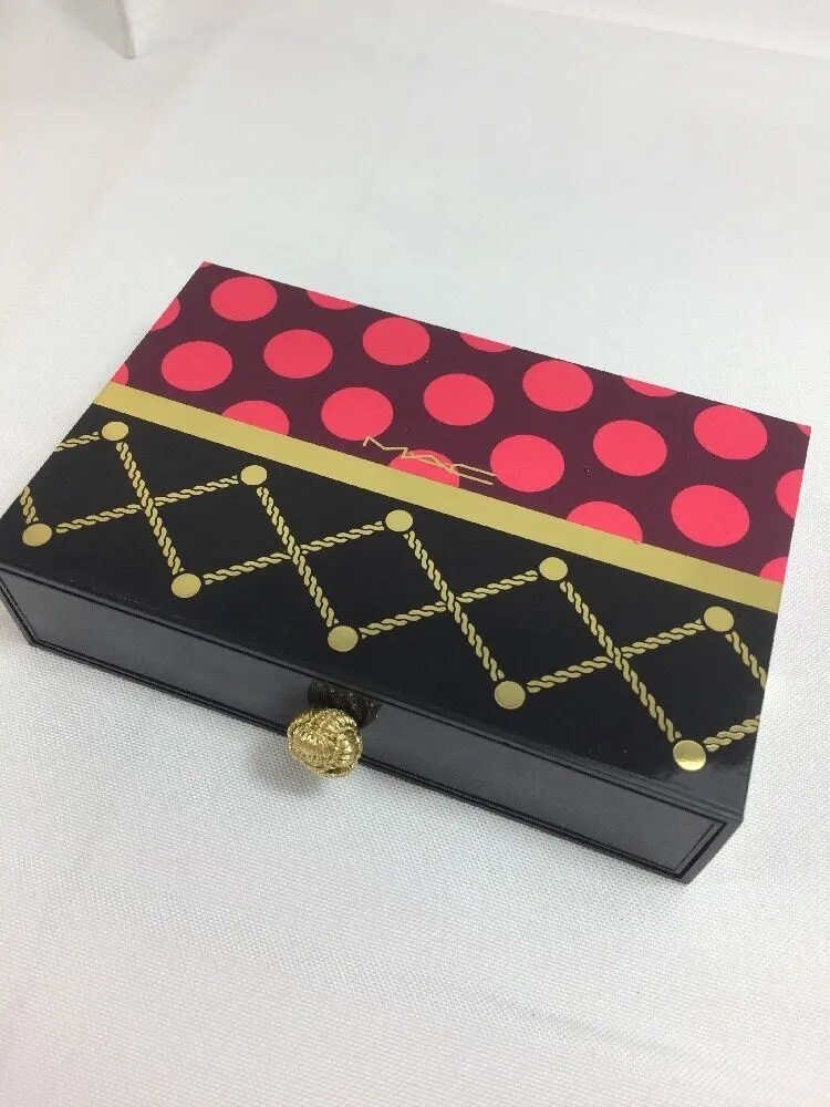 MAC Holiday Drawer Nutcracker Sweet Collection Bronze Makeup Bag Case  w/receipt