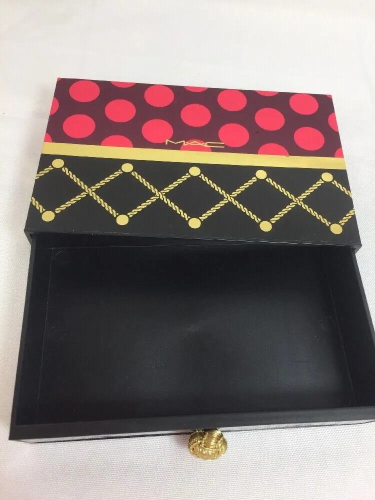 MAC Holiday Drawer Nutcracker Sweet Collection Bronze Makeup Bag Case  w/receipt