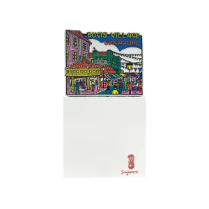 Magnetic Memo Pad - Bugis Village