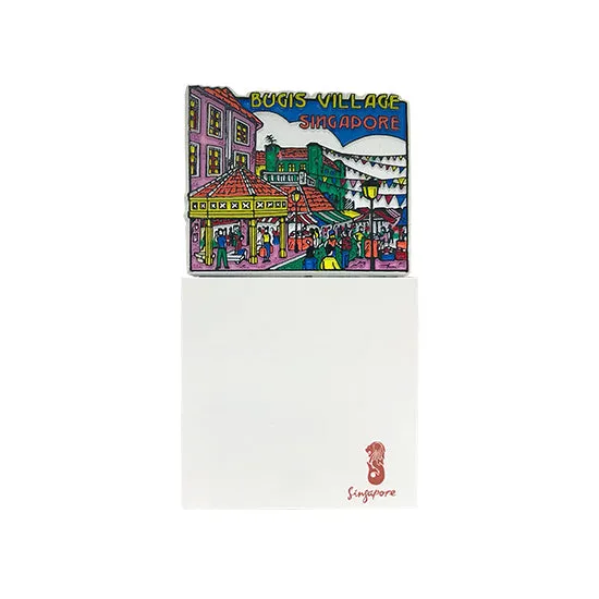 Magnetic Memo Pad - Bugis Village