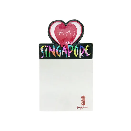 Magnetic Memo Pad - I Love SG