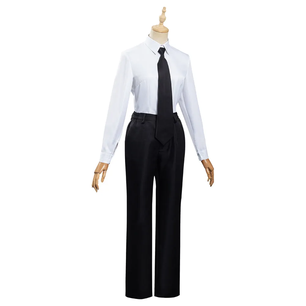 Makima Halloween Carnival Suit Cosplay Costume Shirt Pants Outfits