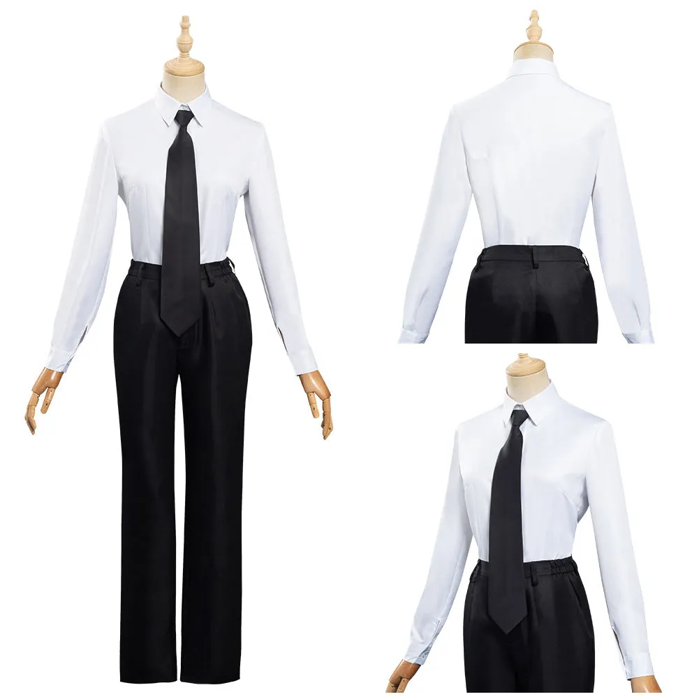 Makima Halloween Carnival Suit Cosplay Costume Shirt Pants Outfits