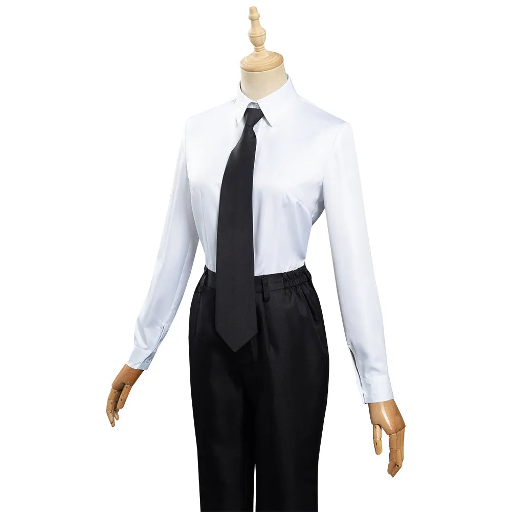 Makima Halloween Carnival Suit Cosplay Costume Shirt Pants Outfits