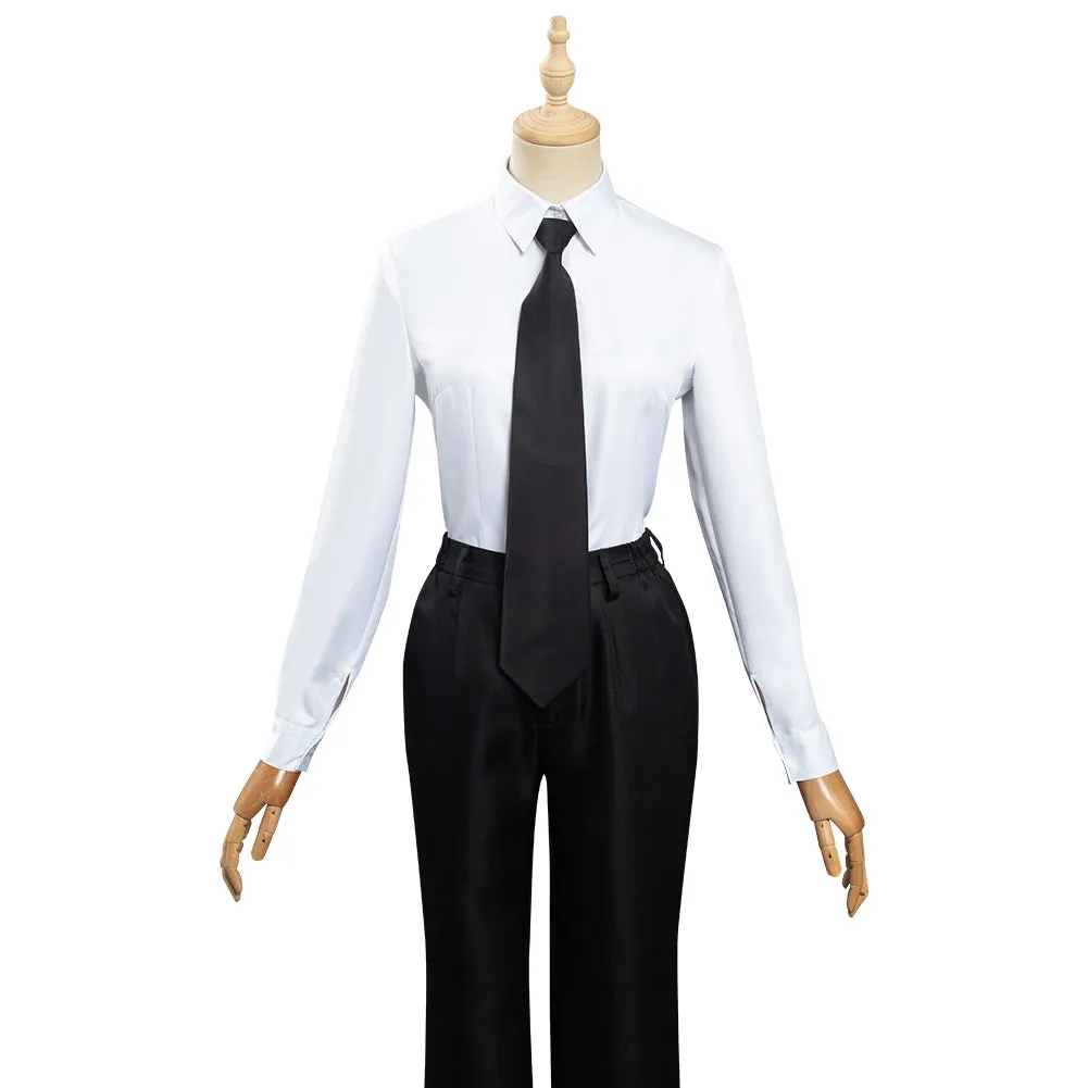 Makima Halloween Carnival Suit Cosplay Costume Shirt Pants Outfits