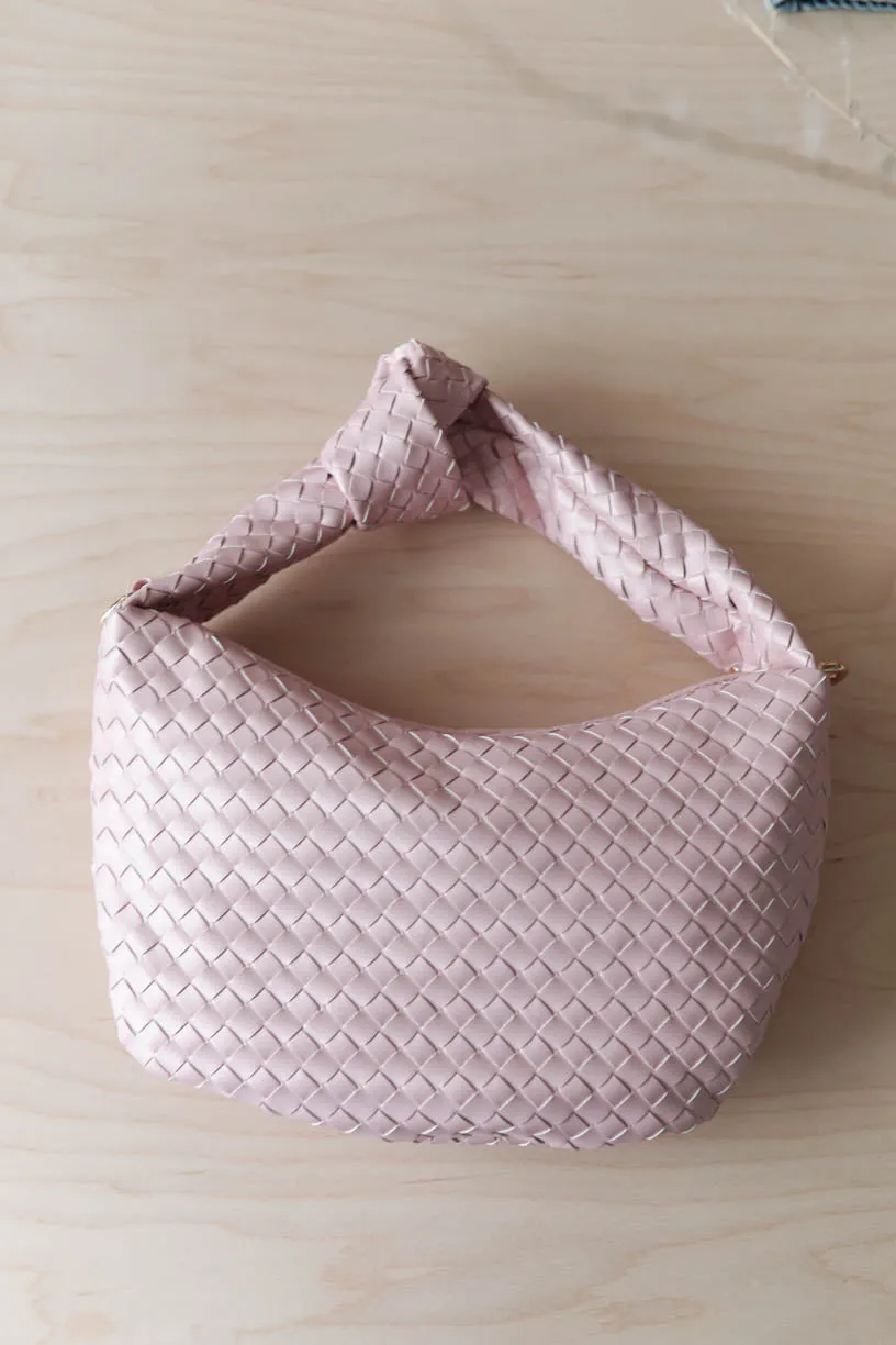 Margot Satchel Mini Cross Weave Bag